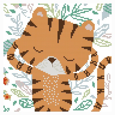 NKF custom diy animal pattern cross stitch kit home decoration