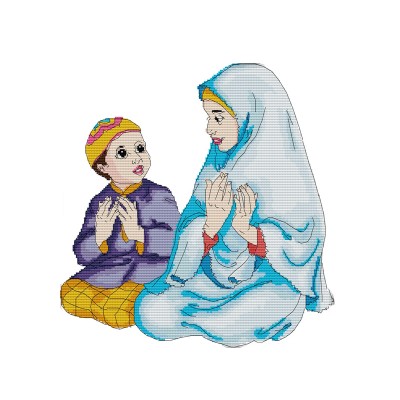 NKF The Muslim holy month of Ramadan (3) Inheritance Cross Stitch for Embroidery Set Home Wall Decoration ML015