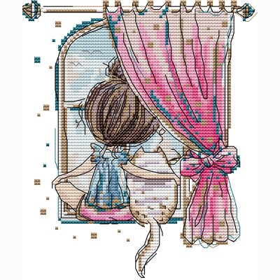 NKF wholesale needlepoint canvas aida cloth cross stitch kit