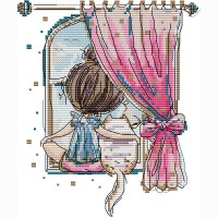 NKF wholesale needlepoint canvas aida cloth cross stitch kit